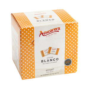 Imagen de AZUCARERA Azúcar blanco en sobres 400 gr,
