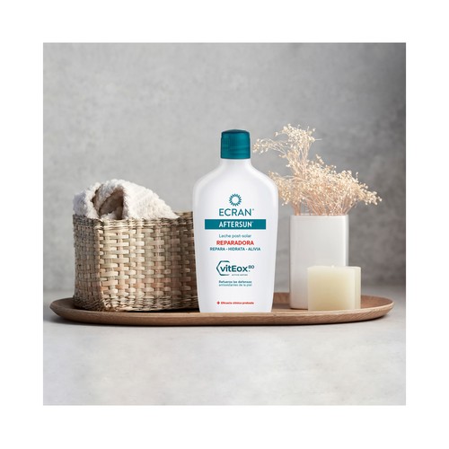ECRAN Aftersun con acción hidratante y reparadora 200 ml.