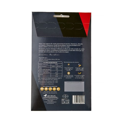 ALCAMPO CULTIVAMOS LO BUENO  Jamón de bellota ibérico (50% raza ibérica)  80 g.