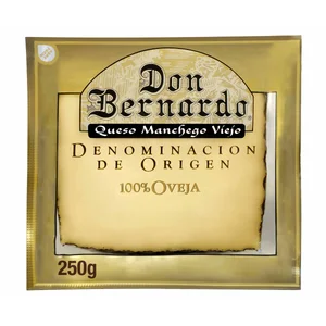 DON BERNARDO Queso de oveja Manchego DON BERNARDO 250 g.