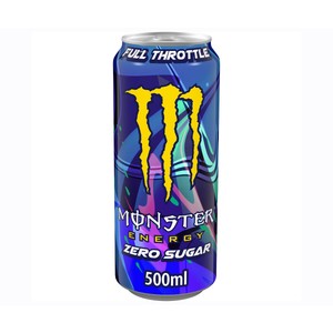 MONSTER Energy Zero sugar full throttle Bebida energética sin azúcar lata de 500ml