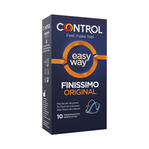 CONTROL Preservativos super finos y más fáciles de poner CONTROL Easy way finissimo 10 uds.