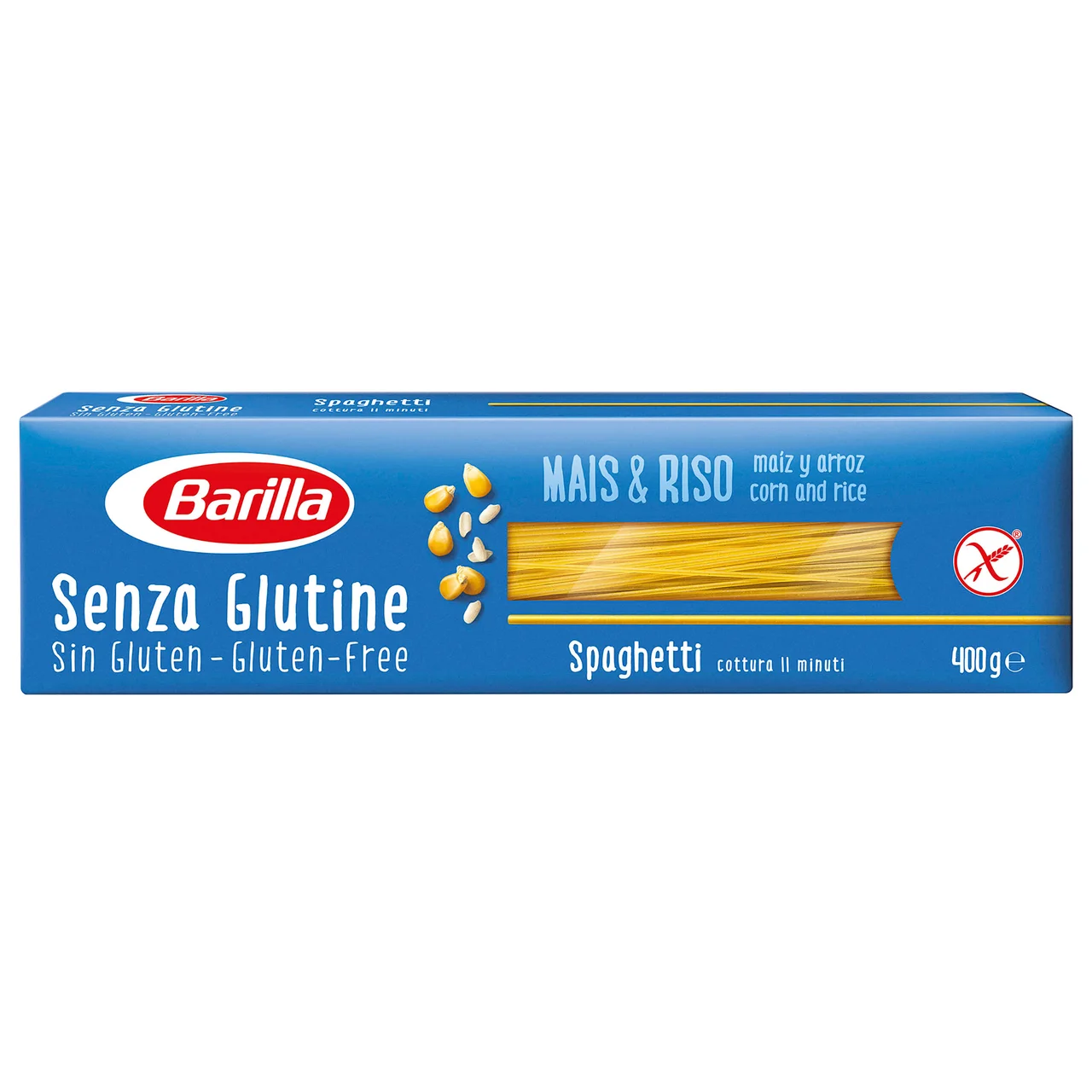 BARILLA Pasta Sin Gluten Spaguetti (Espaguetti) BARILLA 400 g.