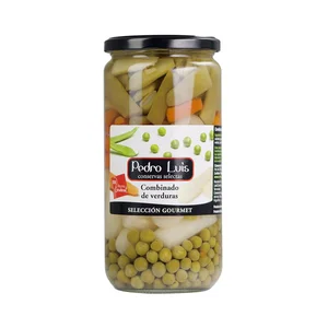 PEDRO LUIS Selección gourmet Combinado de verduras bote 400 g.