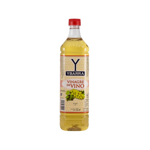 YBARRA Vinagre de vino blanco 1 l.