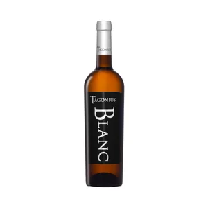 TAGONIUS Vino blanco con D.O. Vinos de Madrid TAGONIUS botella de 75 cl.