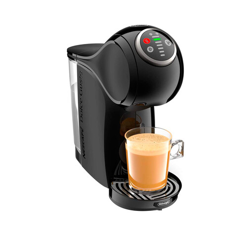 Cafetera de cápsulas DOLCE GUSTO Genio S Plus De'Longhi EDG315.B negro, automática, presión 15 bares, deposito de 0.8L.