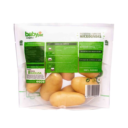 Patatas especial microondas BABY PAT 400 g