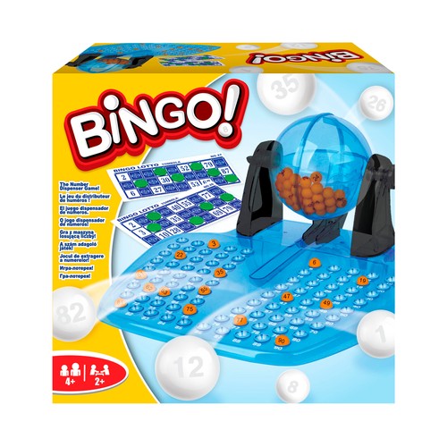 Bingo juego de mesa para más de 2 jugadores.