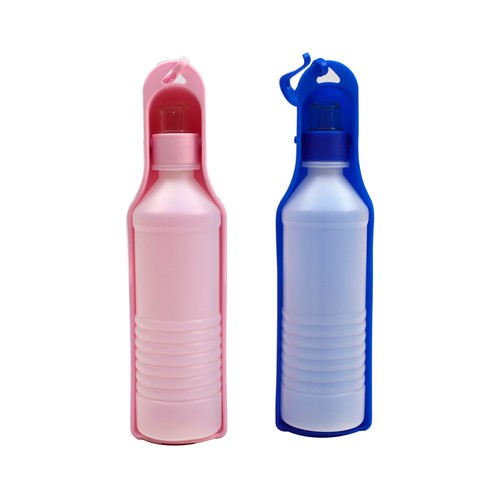 PRODUCTO ALCAMPO Bebedero con botella de plástico de 21 cm.