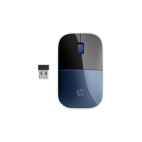 Ratón inalámbrico para ordenador, color azul, HP Lumiere Blue Z3700 .