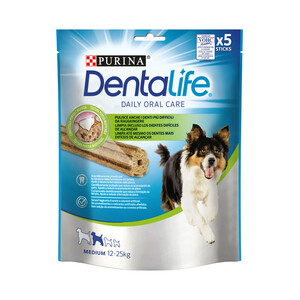 DENTALIFE Snack dental para perros de raza mediana DENTALIFE 5 uds. 115 g.