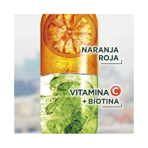 FRUCTIS Vitamin force de Garnier Acondicionador sin aclarado para cabello frágil con tendencia a caerse 400 ml.