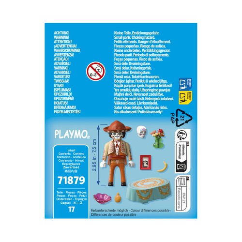 PLAYMOBIL Special Plus 71879 Día de Muertos 17 Piezas +4 Años