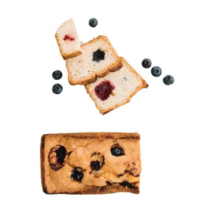 Pan dulce con arándanos 400 g.