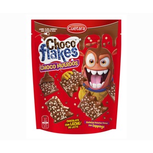 Imagen de CUETARA Choco Flakes Galletas bañadas en chocolate con leche 87 gr.