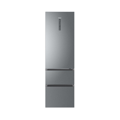 Frigorífico combi 200cm HAIER A3FE837CGJ NO FROST, clasificación energética: D, H: 200,5cm, A: 59,5cm, F: 67,7cm, capacidad total: 371L.