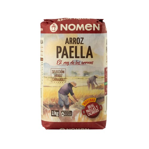 NOMEN Arroz para paella 1 kg.