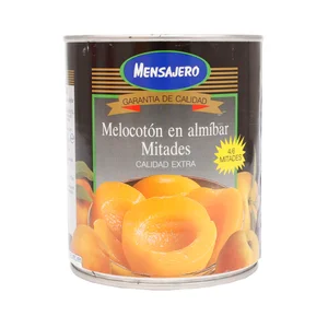 MENSAJERO Melocotón en almíbar 4/6 mitades 480 gr.