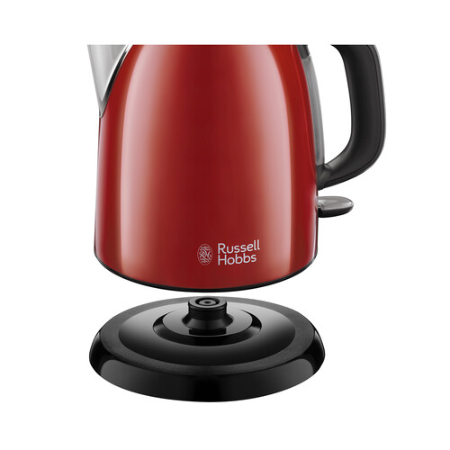 Hervidor de agua RUSSELL HOBBS 24992-70 Mini Plus+ Red, 1L, 2400W, base 360°.