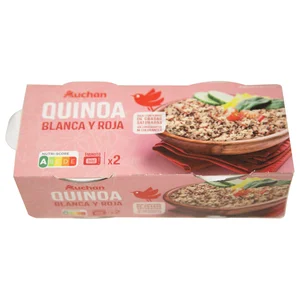 PRODUCTO ALCAMPO Quinoa blanca y roja cocida 2 x 125 g.