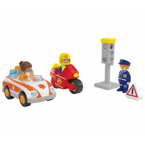 PLAYMOBIL. 71692 JUNIOR: héroes del día a día
