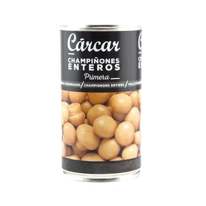 Champiñones enteros lata de 185 g.