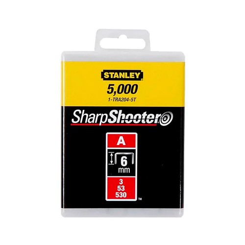 Grapa tipo A de 4mm, 5 / 53 / 530, STANLEY.