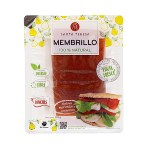 Imagen de SANTA TERESA Membrillo 100% natural, cortado en lonchas SANTA TERESA 150 g.
