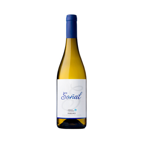 SOÑAL  Vino blanco con D.O. Ribeiro SOÑAL botella de 75 cl,