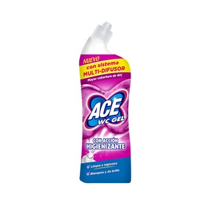 ACE Gel Limpiador WC Líquido con Lejía 700 Ml.