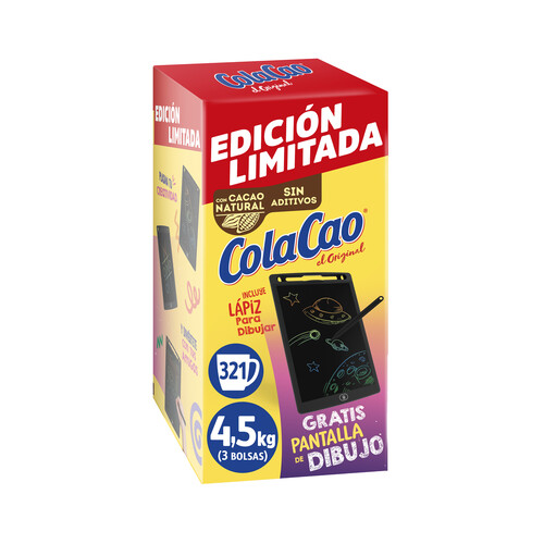COLACAO Cacao en polvo, kit de verano 4,5 kg.