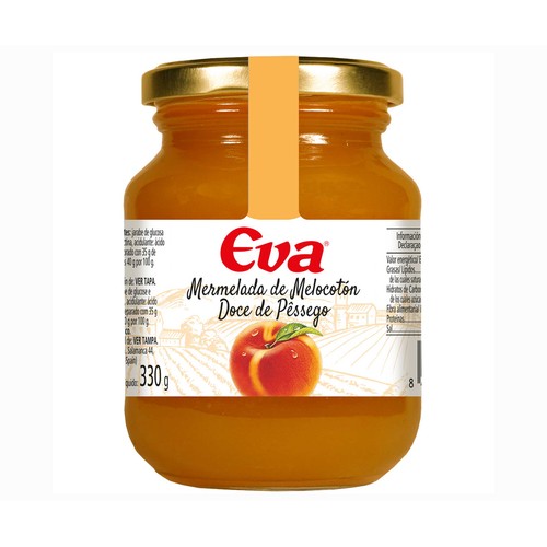 EVA Mermelada de melocotón 330 gr.