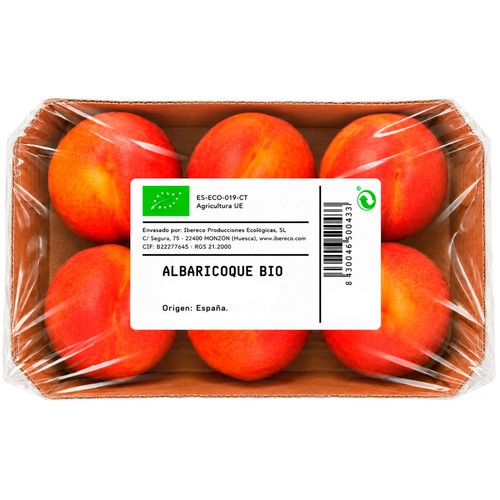 Albaricoques ecológicos 500 g.