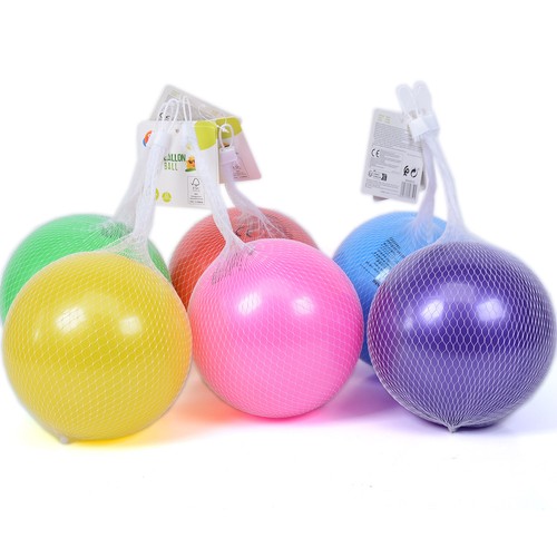 Pelota efecto brillante 21cm ONE TWO FUN ALCAMPO.