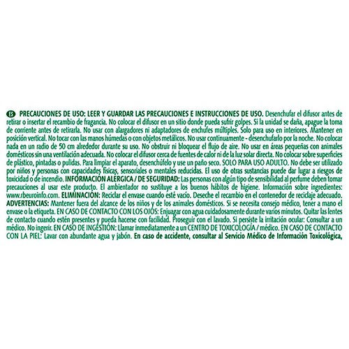 AIR WICK Ambientador eléctrico Nenuco- recambio AIR WICK 19 ml.