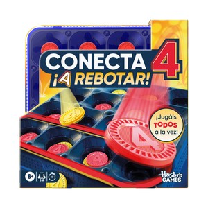 Imagen de Juego de mesa Conecta 4 ¡A Rebotar!, de 2 a 6 Jugadores +8 Años, Games HASBRO