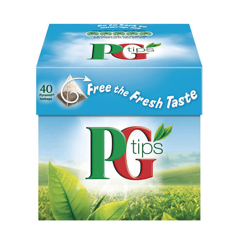 Té negro PG TIPS 40 uds.