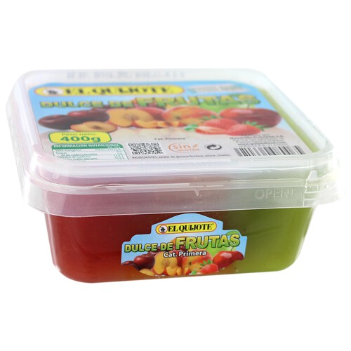 Dulce de frutas EL QUIJOTE 400 g.