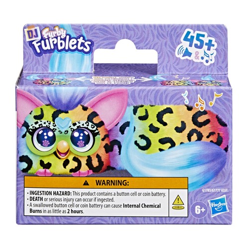 Peluches Furby DJ Furblets con sonidos, modelos surtidos +6 Años. HASBRO