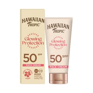 HAWAIIAN TROPIC Glowing protection Protector solar facial con FPS 50 (muy alto) 50 ml.