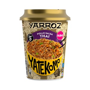 YATEKOMO Arroz precocido thai Gallina Blanca 83g