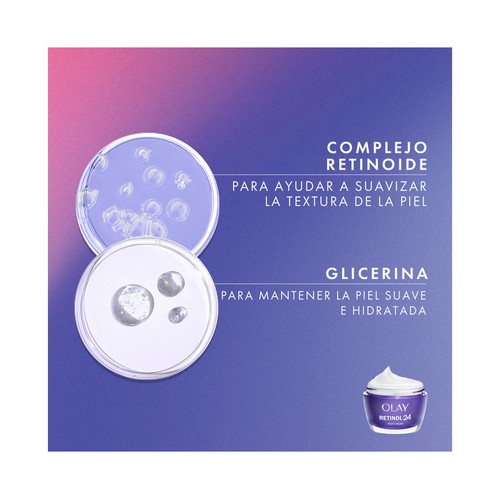 OLAY Caja con crema de día (50 ml) y crema de noche (50 ml) + masajeador facial.