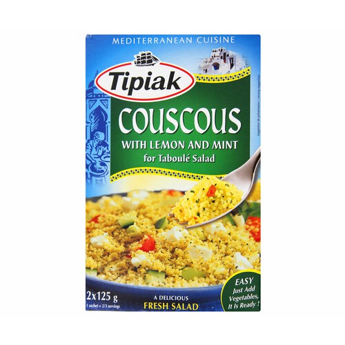 Alcampo TIPIAK Couscous con menta y limón TIPIAK paquete de 250 g