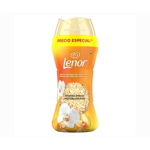 Imagen de LENOR Perlas orquídea dorada 195 gr. 16 ds