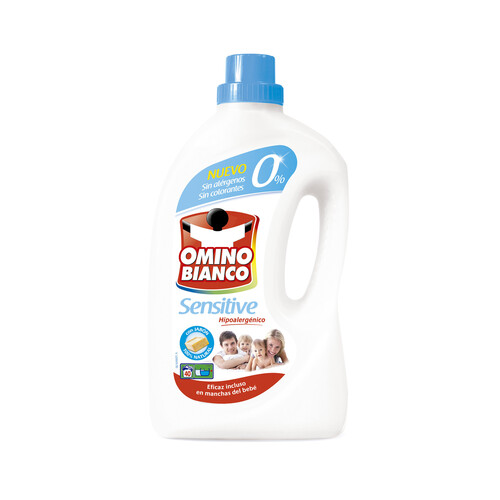 OMINO BIANCO Sensitive Detergente líquido 40 lav 2 l.