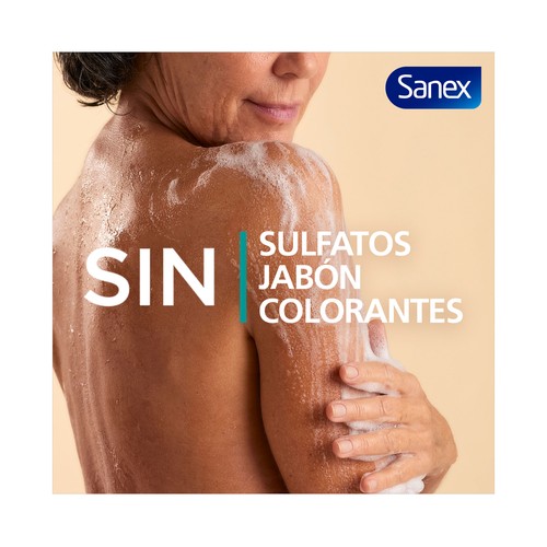 SANEX Sin neutro Gel de ducha o baño hidratante para todo tipo de pieles 600 ml.