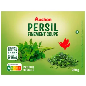 AUCHAN Perejil picado 250 g Producto Alcampo.