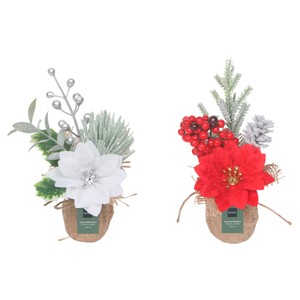 Imagen de Centro de Mesa 17cm modelos surtidos decoración Navidad, ACTUEL