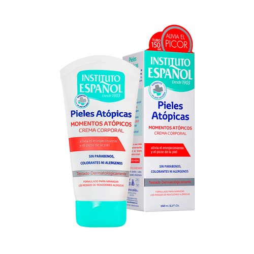 INSTITUTO ESPAÑOL Crema corporal especial para pieles atópicas 150 ml.